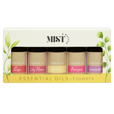 Flower Essential Oil Set (5x10ml)