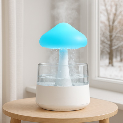 Mushroom Rain Humidifier