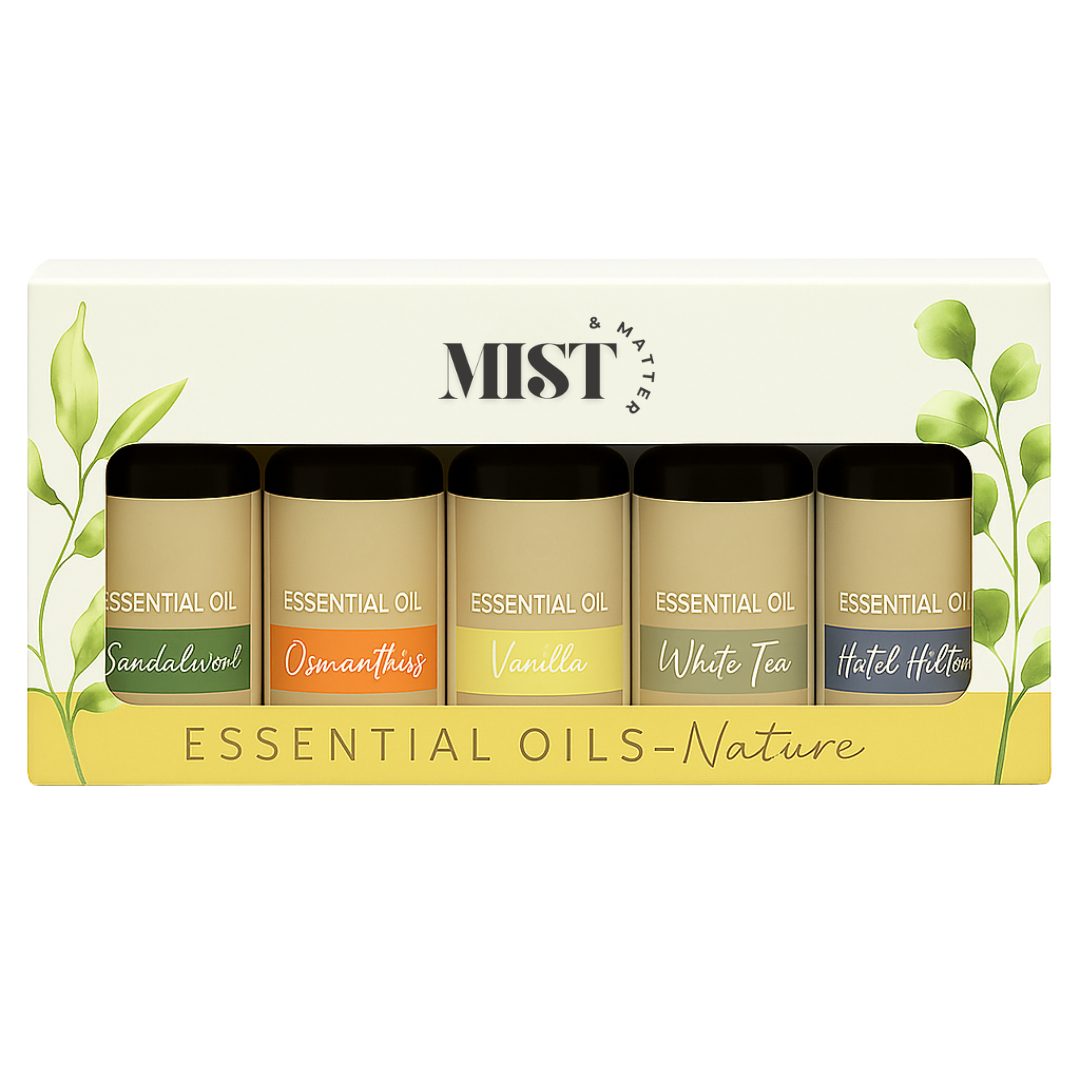 Nature Essential Oil Set (5x10ml)