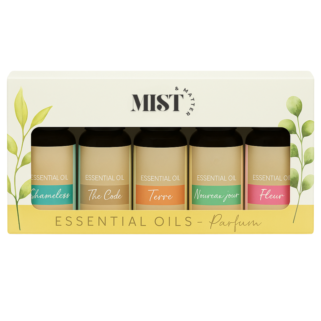 Perfume Essential Oil Set (5x10ml)
